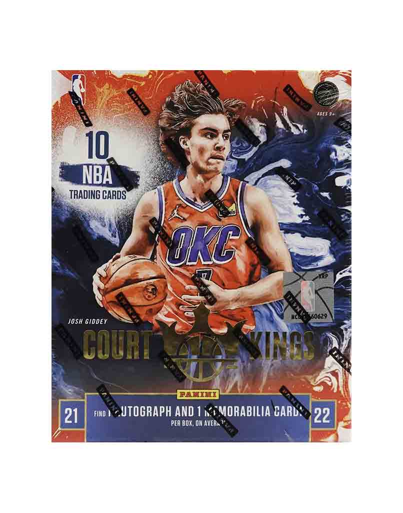 2021-22 Panini NBA Basketball Court Kings Hobby Box