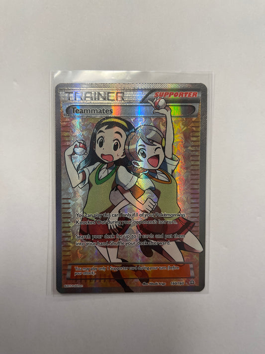 Pokemon Teammates 160/160 Full Art Ultra Rare XY Primal Clash