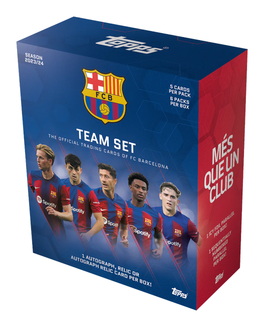 2023/24 Topps® FC Barcelona Team Set Box