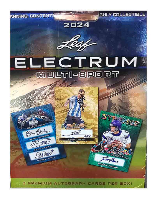 2024 Leaf Electrum Multi-Sport Hobby Box