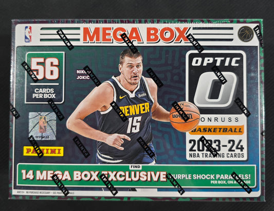 2023-24 Donruss Optic Purple shock Mega Box