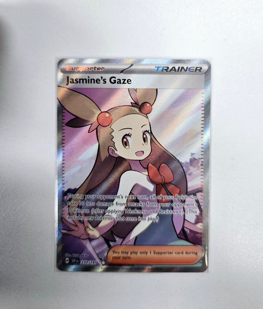 Jasmine’s Gaze 233/191 Full Art Rare Pokemon Surging Sparks SV8