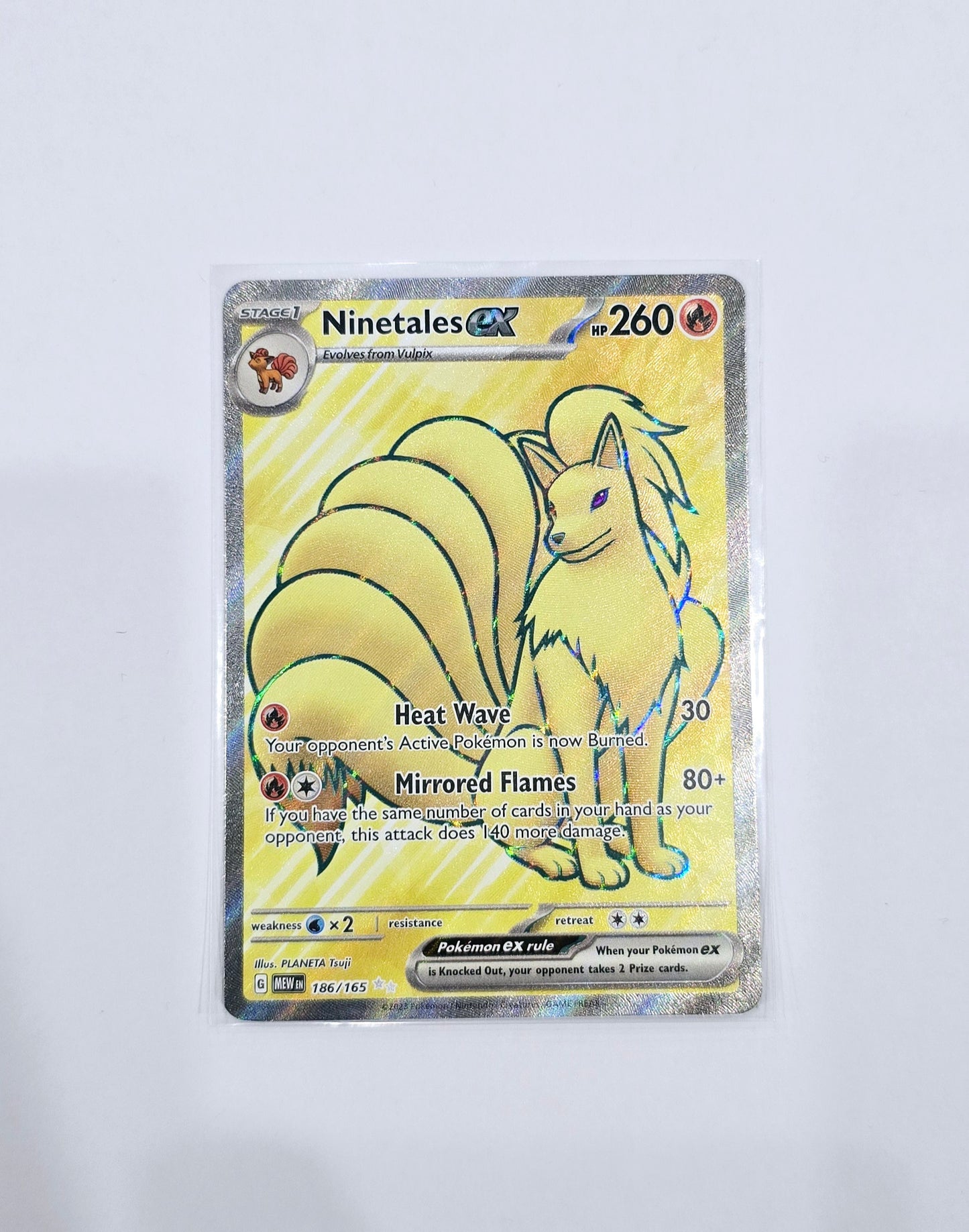 Ninetales ex 186/165 Sv: Scarlet & Violet 151 Holo