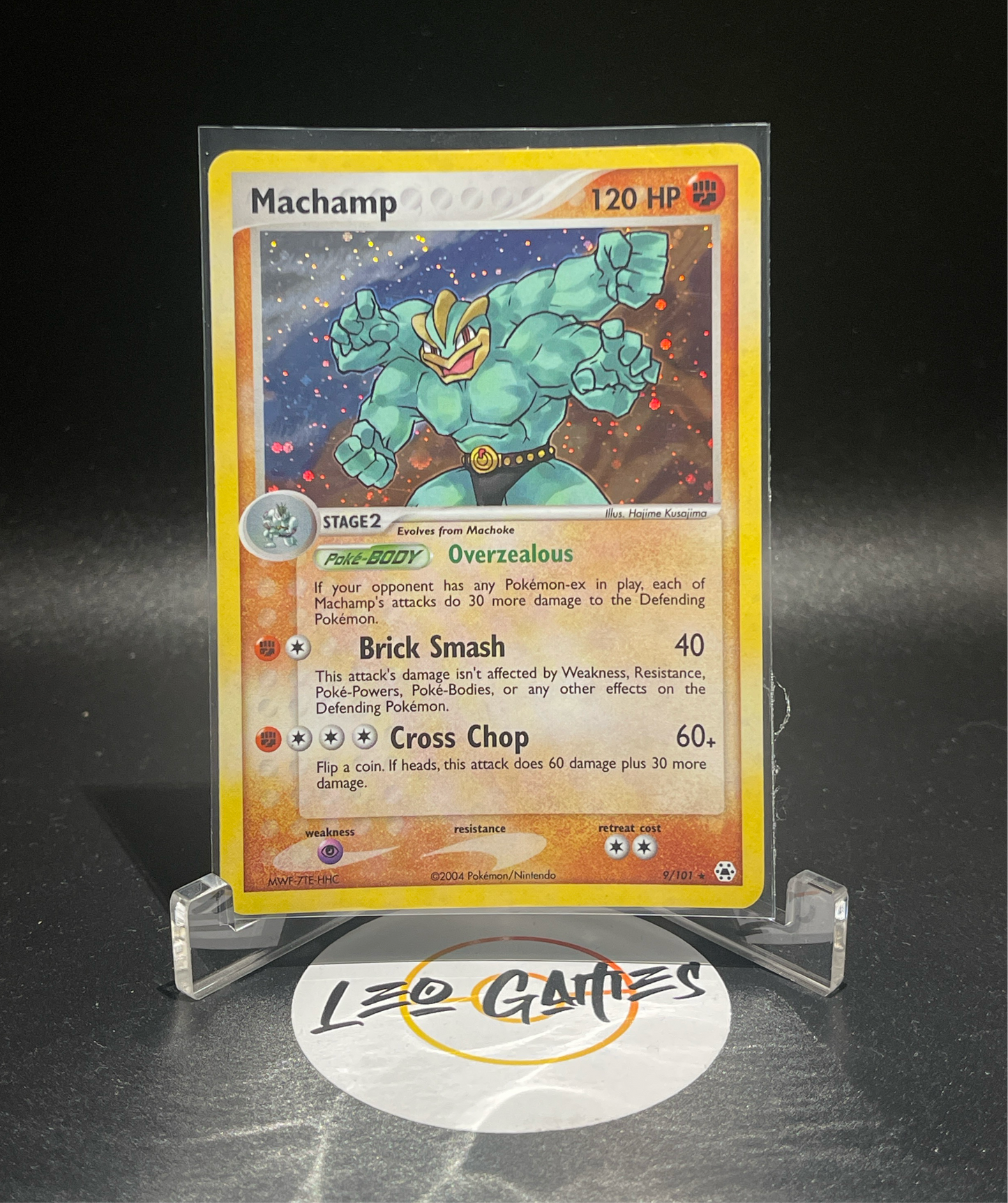 Machamp - 9/101 - EX Hidden Legends - Holo mint