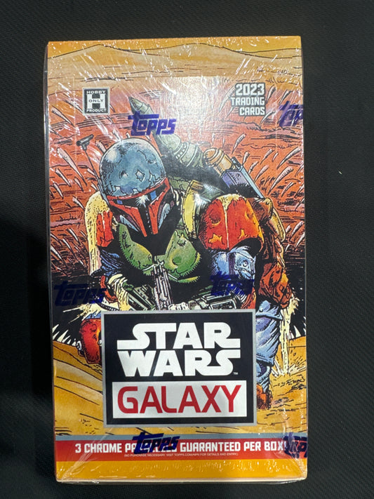 Topps Star Wars Galaxy 2023 Hobby Box