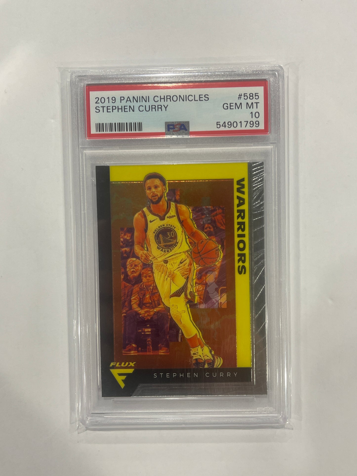 Stephen Curry PSA 10 Panini Chronicles