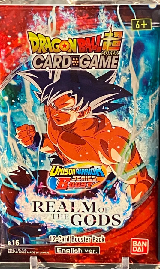 Dragon Ball Super Card Game Realm of the Gods Booster Pack