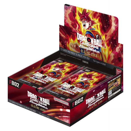 Dragon Ball Super Card Game Fusion World Blazing Aura Booster FB02