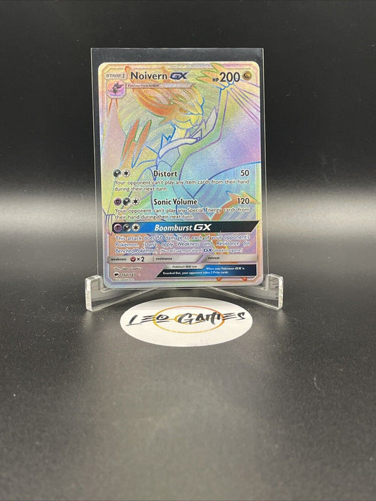 Pokémon TCG Noivern GX Burning Shadows 160/147 Holo Secret Rare