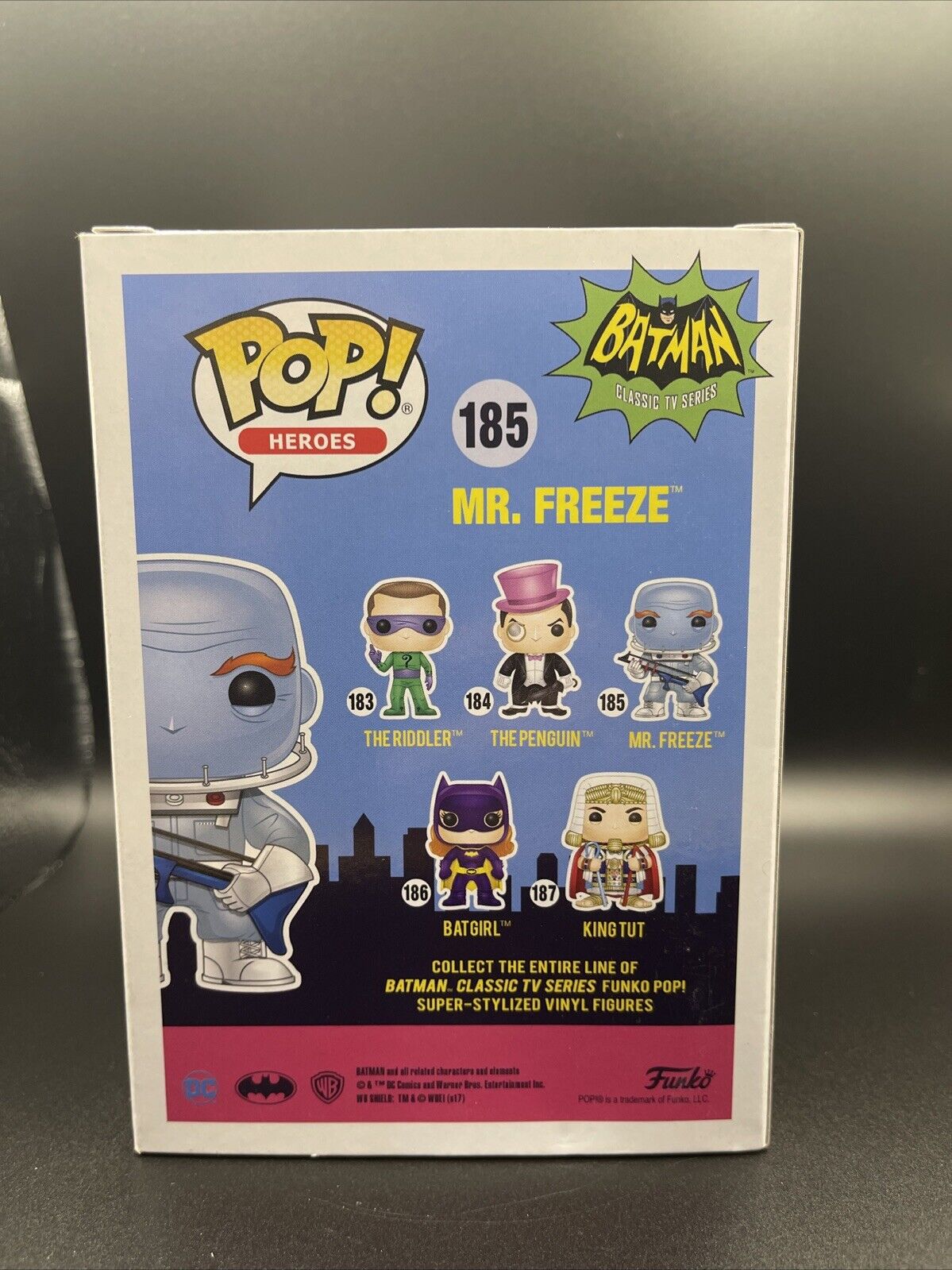 Funko Pop Mr. Freeze #185 Batman Classic TV Series