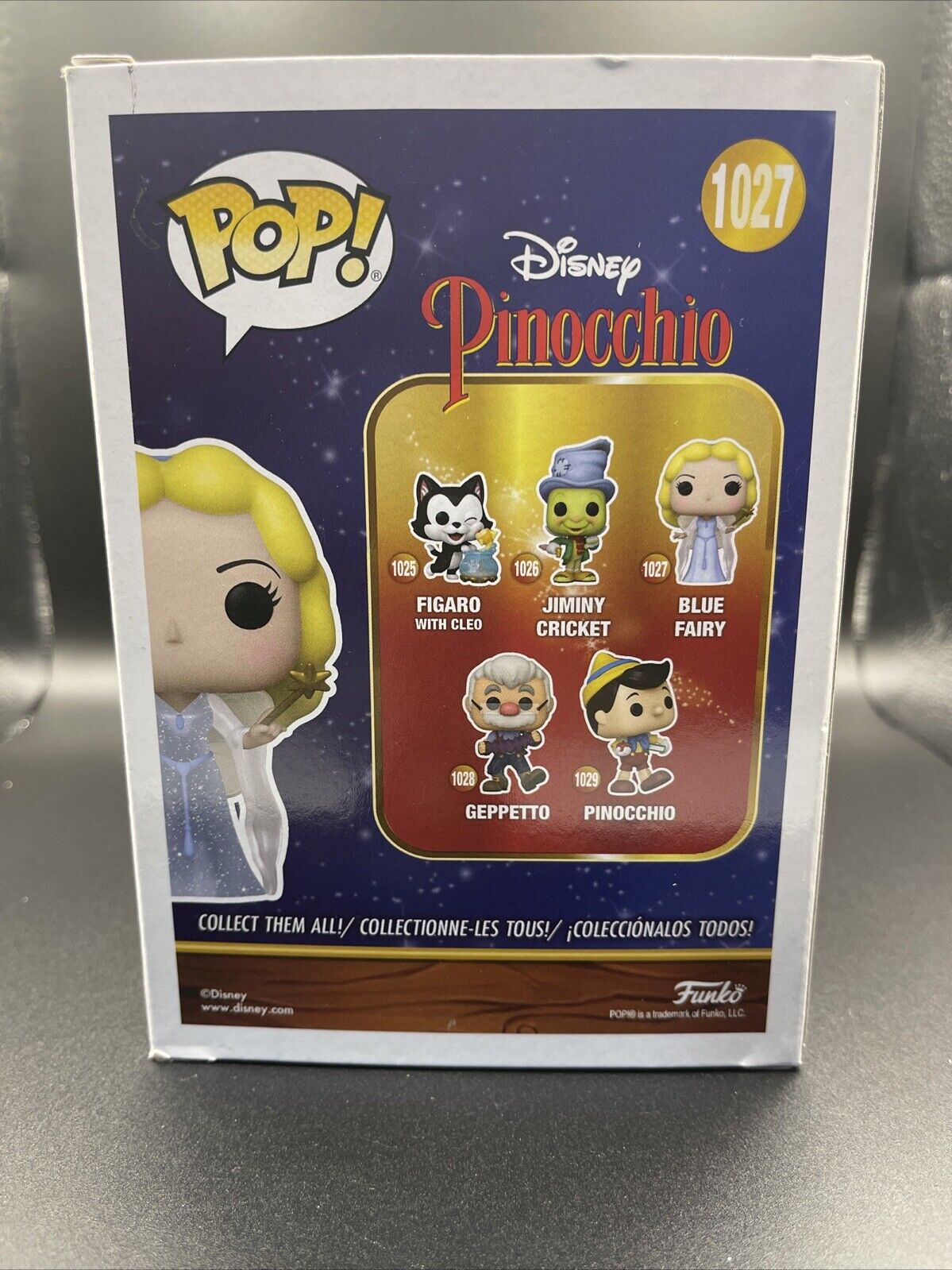 Funko Pop! Disney Pinocchio Blue Fairy #1027 Chase Edition