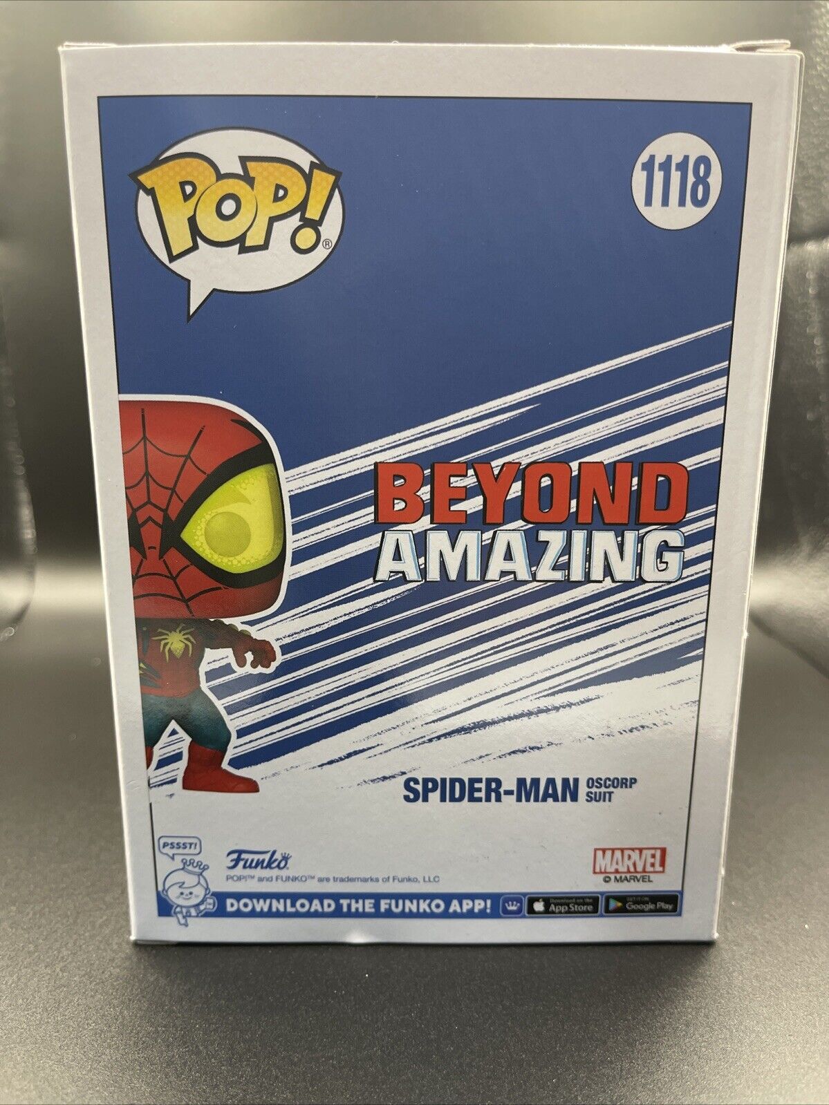 Funko Pop! Marvel Spider-Man Oscorp Suit #1118 Target Exclusive Beyond Amazing