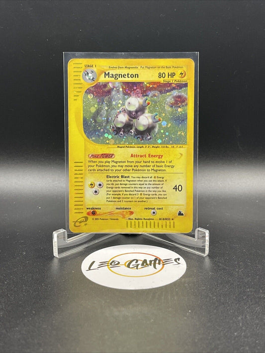 Magneton H18/H32 Skyridge E Series Holo Rare Pokemon Card