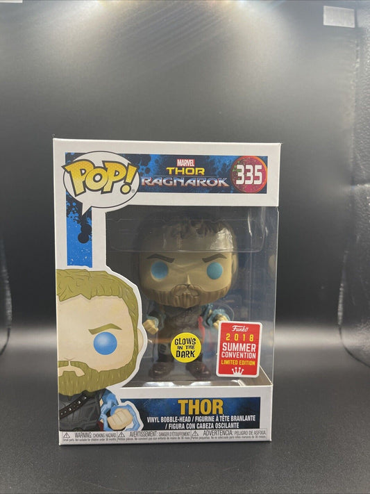 Funko Marvel Thor Ragnarok - THOR Glow In the Dark 2018 SDCC Pop! Vinyl #335