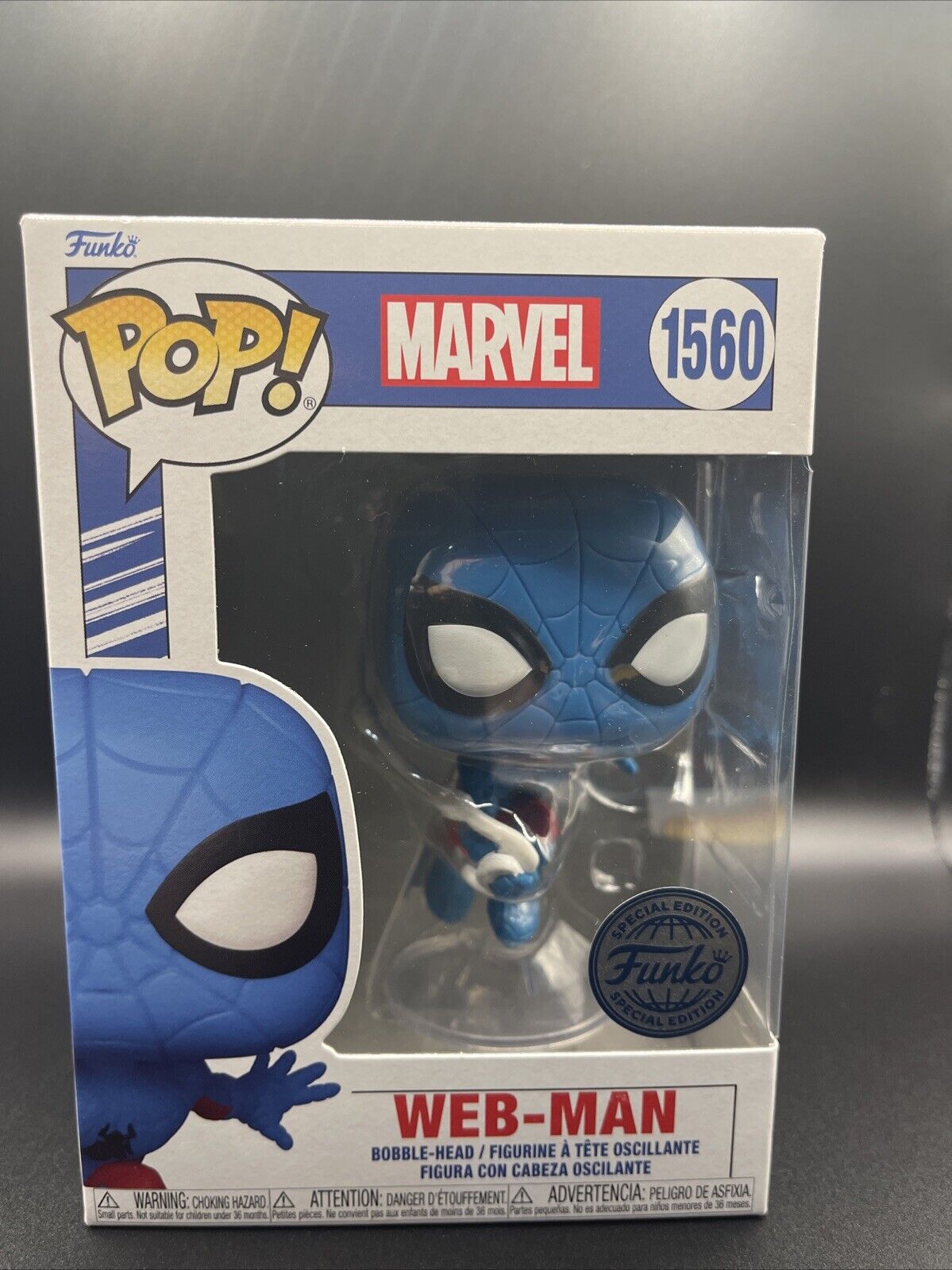 Funko Pop! Vinyl Marvel Comic Spider-Man Web-Man #1562