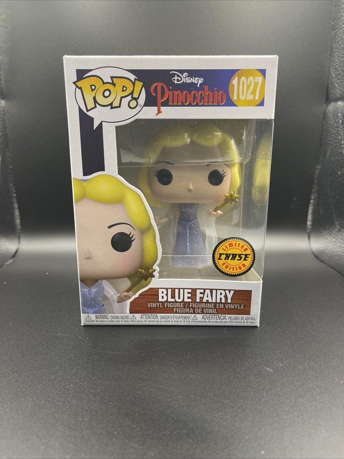 Funko Pop! Disney Pinocchio Blue Fairy #1027 Chase Edition