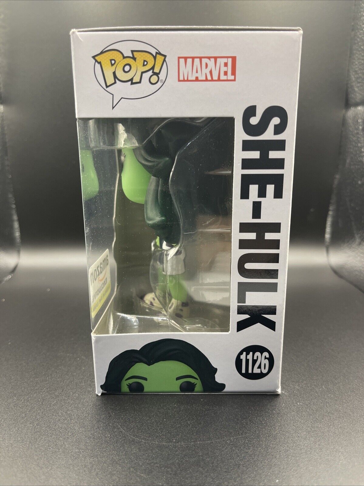 Funko Pop! SHE-HULK #1126 Glow in the Dark Amazon Exclusive