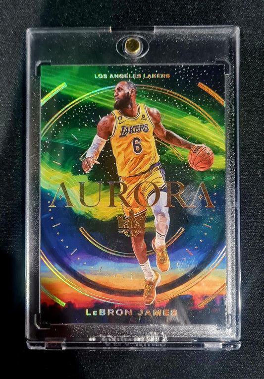 2022-23 Court Kings Aurora Lebron James Los Angeles Lakers SSP Case Hit #6  👑🔥