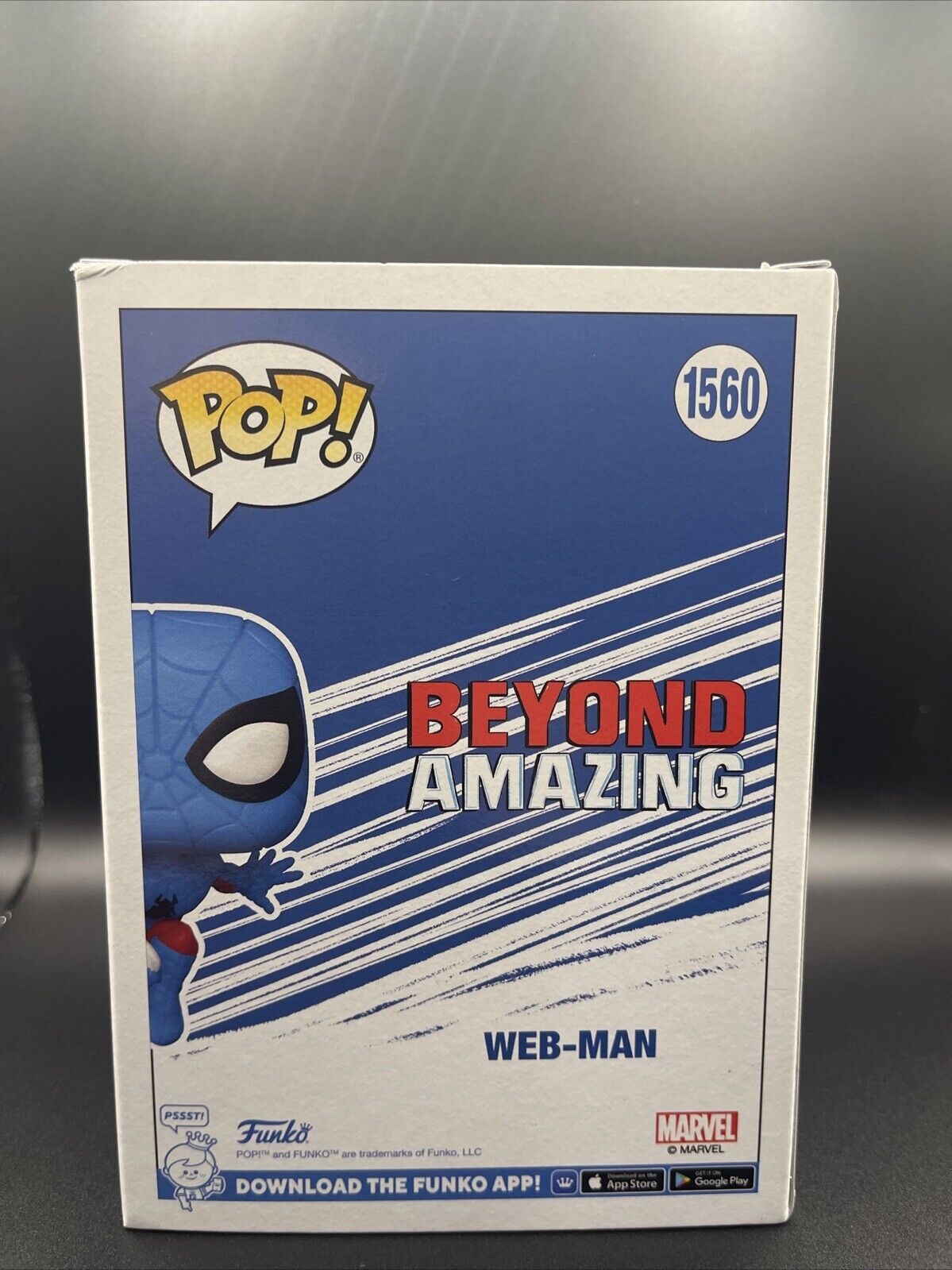 Funko Pop! Vinyl Marvel Comic Spider-Man Web-Man #1562