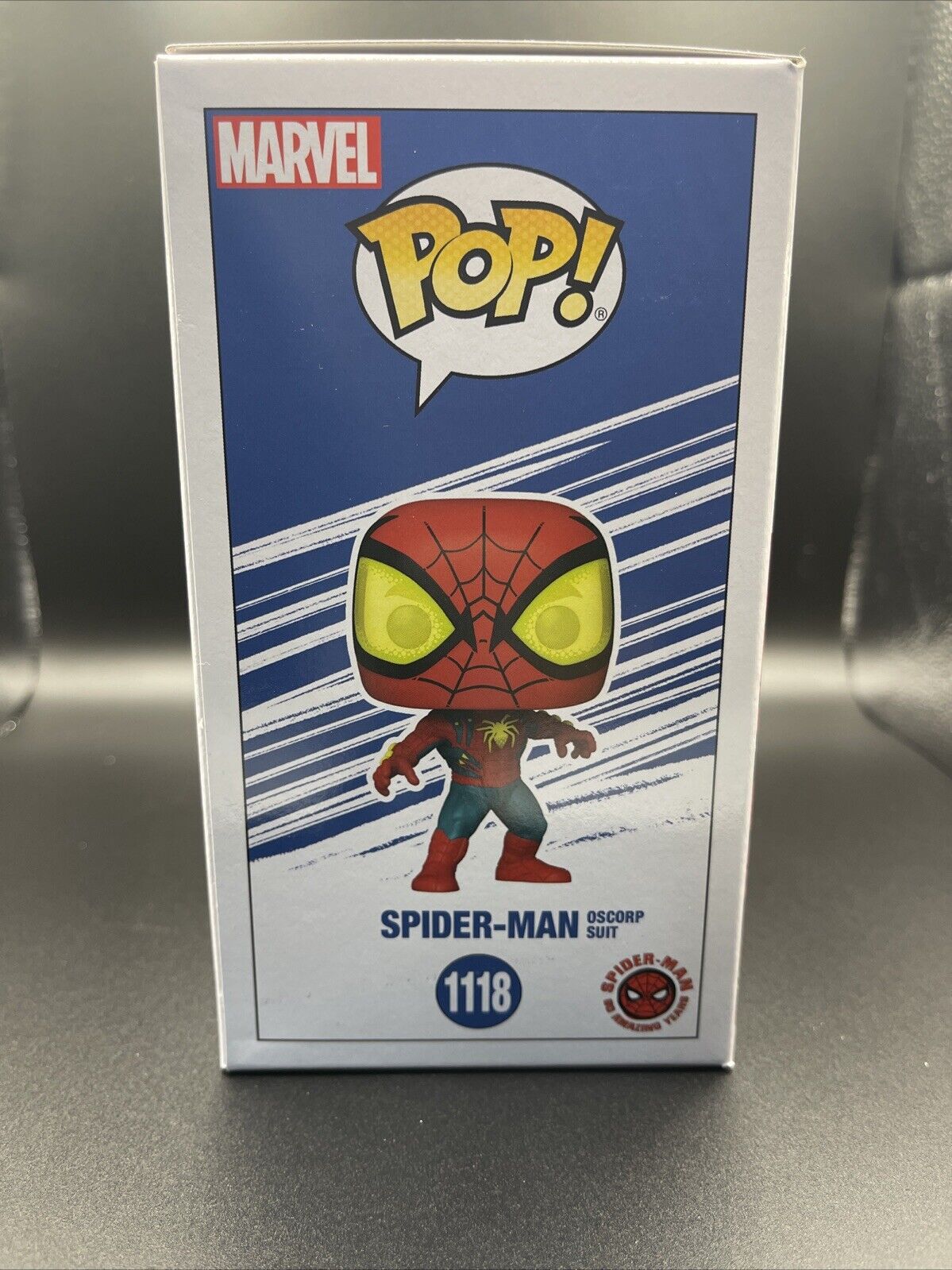 Funko Pop! Marvel Spider-Man Oscorp Suit #1118 Target Exclusive Beyond Amazing