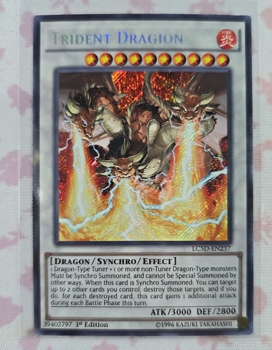 Yu-Gi-Oh! TCG Trident Dragion Legendary Collection 5D's LC5D-EN237 1st Edition …