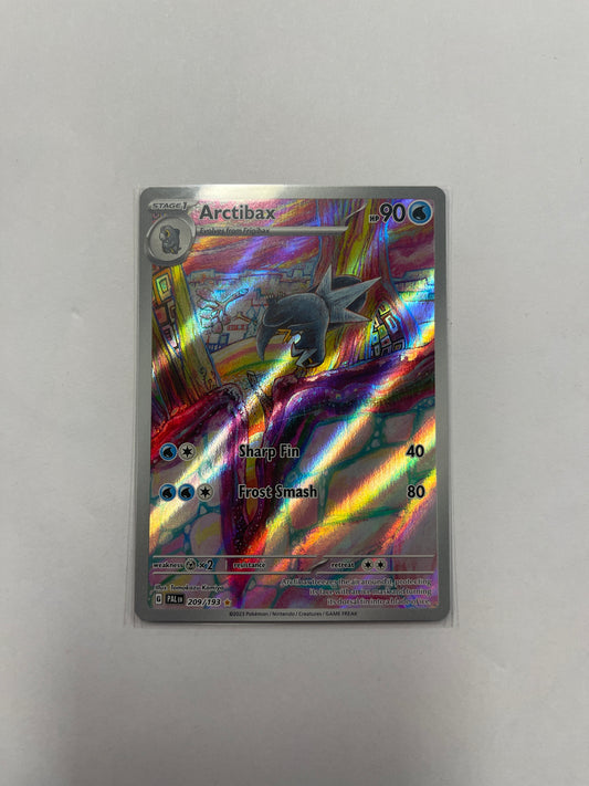 Arctibax 209/193 Paldea Evolved Illustration Pokemon TCG