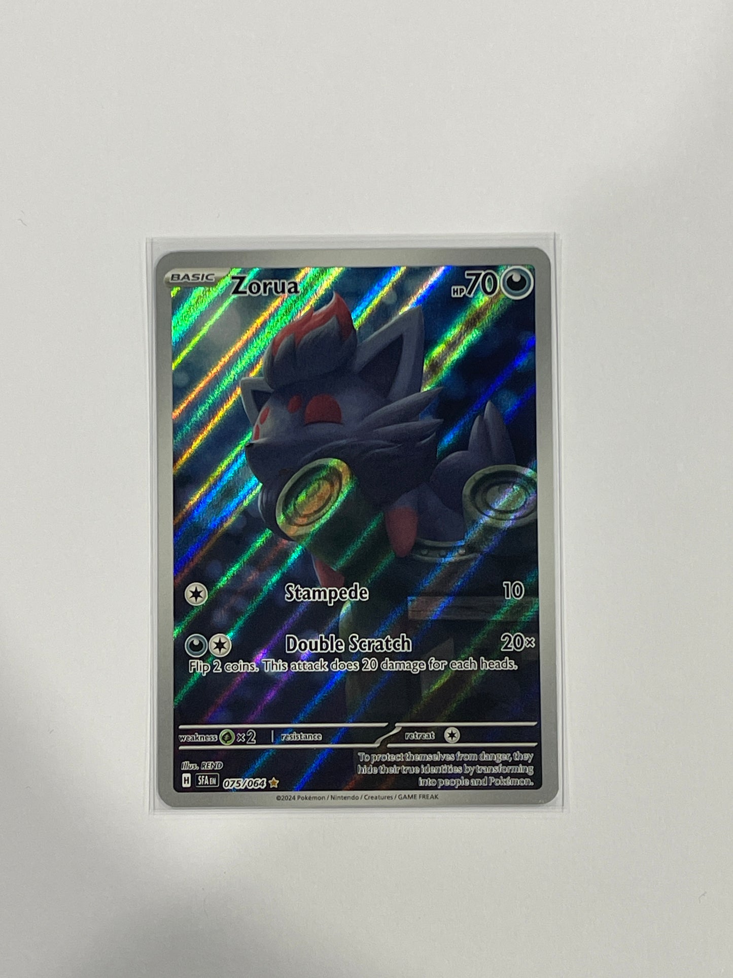 Zorua 075/064 - Illustration Rare - Shrouded Fable - Pokemon TCG