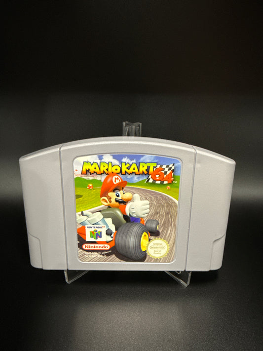 Mario Kart N64 Game with box