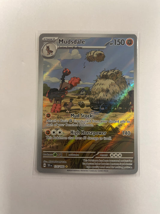 Mudsdale 175/162 - Illustration Rare - Temporal Forces - Pokemon TCG