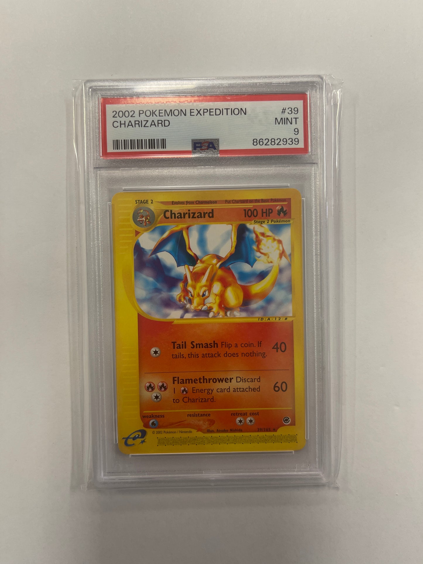 Charizard PSA 9 Expedition Base