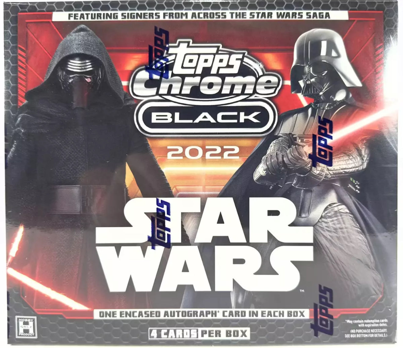 Star Wars Chrome Black Hobby Box (Topps 2022) brand new sealed