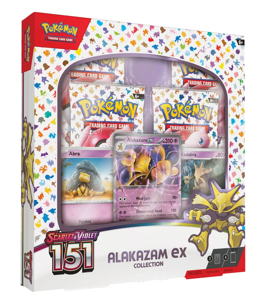 POKEMON TCG Scarlet & Violet 151 Collection—Alakazam