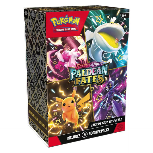 Pokemon TCG Scarlet & Violet 4.5 Paldean Fates Booster Bundle