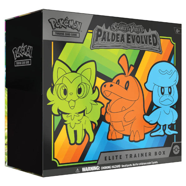 Pokemon TCG Scarlet and Violet 2 Paldea Evolved Elite Trainer Box