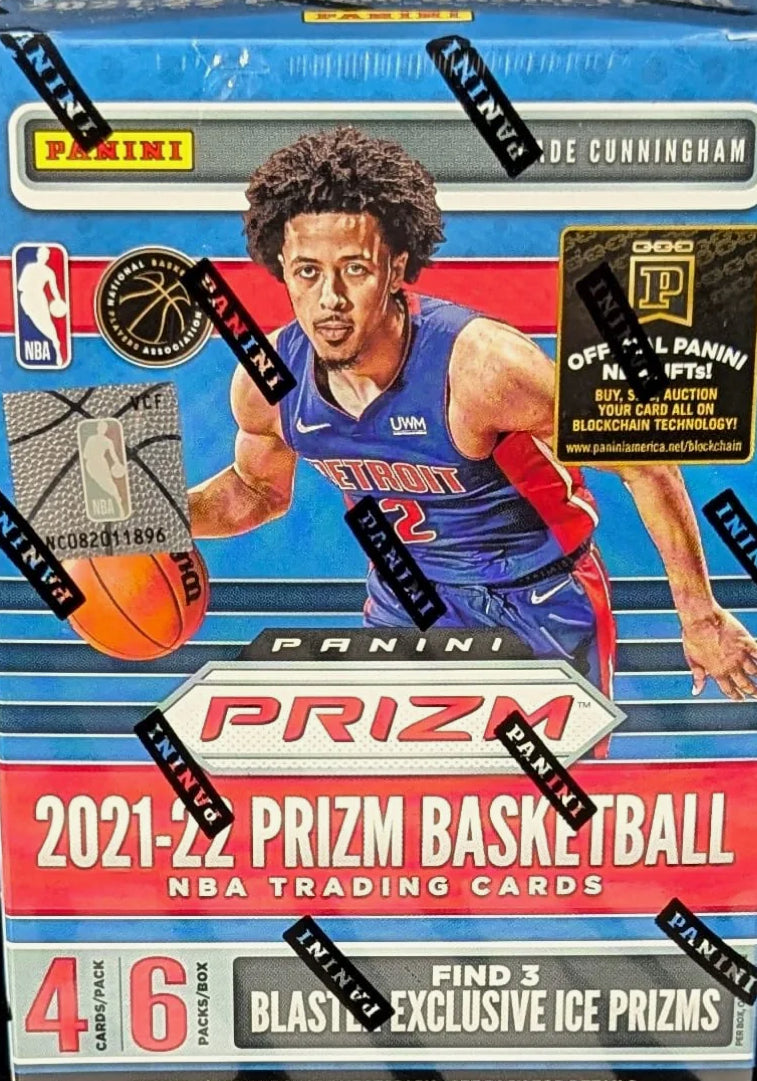 Panini 2021-22 Prizm Basketball Trading Card Blaster Box