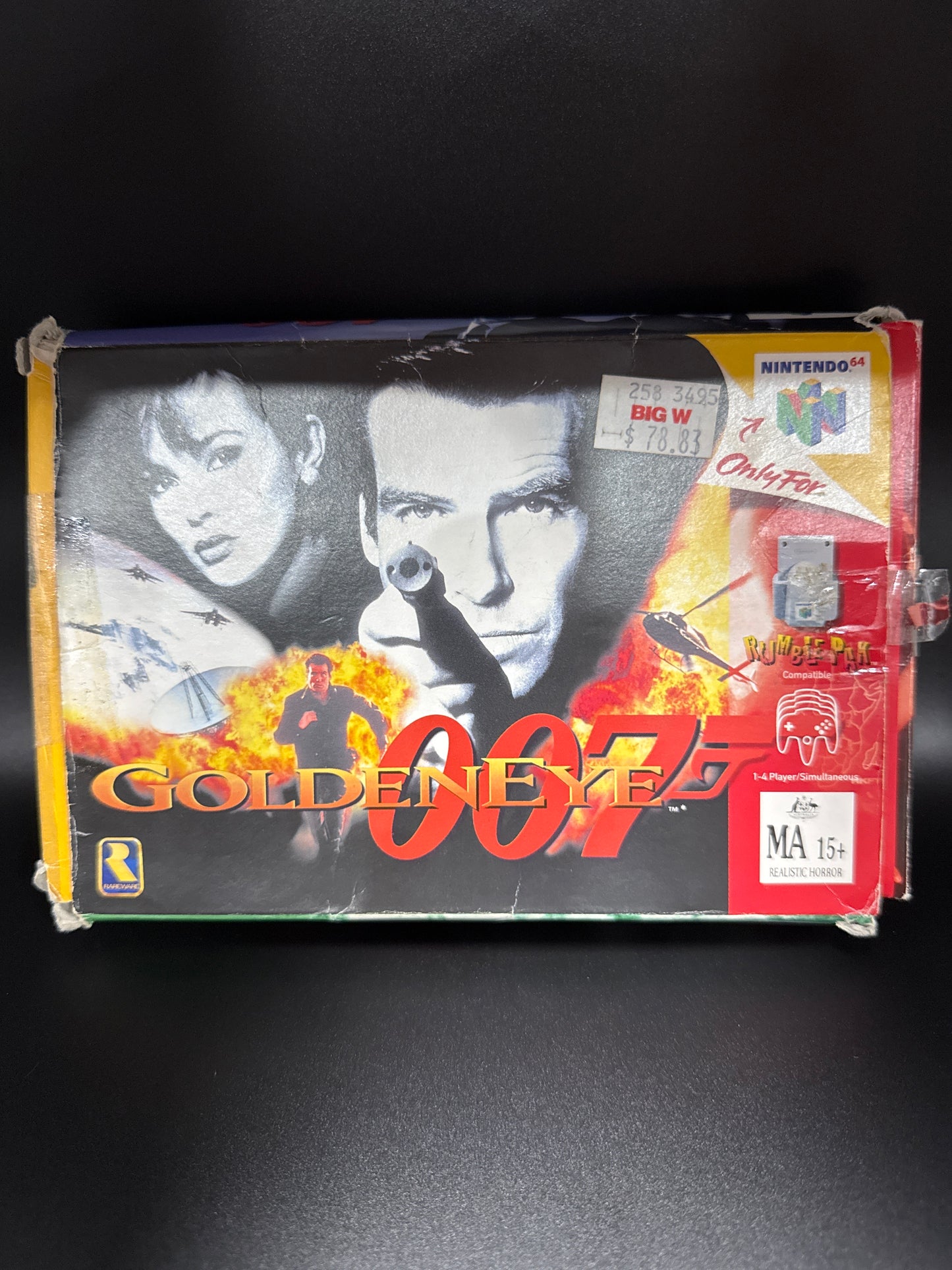 Golden Eye 007 N64 Game with box