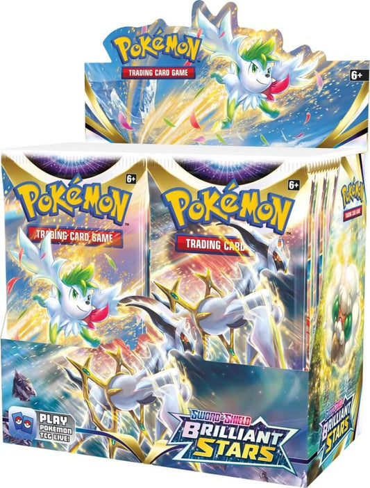 Pokemon TCG Sword and Shield Brilliant Stars booster box Sealed