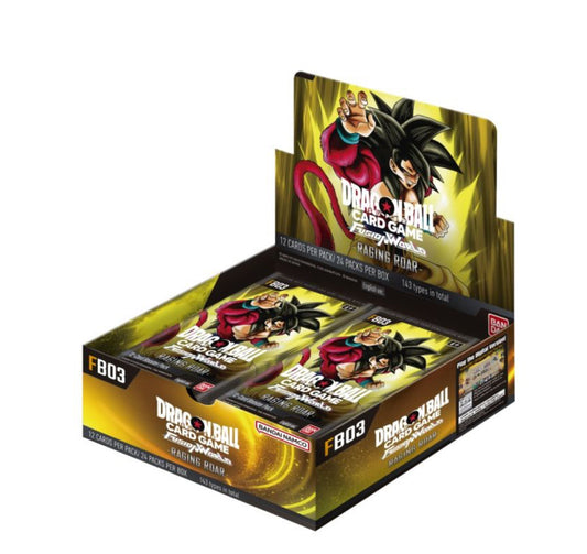 Dragon Ball Super Card Game: Fusion World Raging Roar Booster Box (FB03)