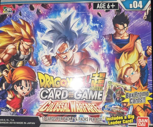 Dragon Ball B04 Colossal Warfare Booster Box