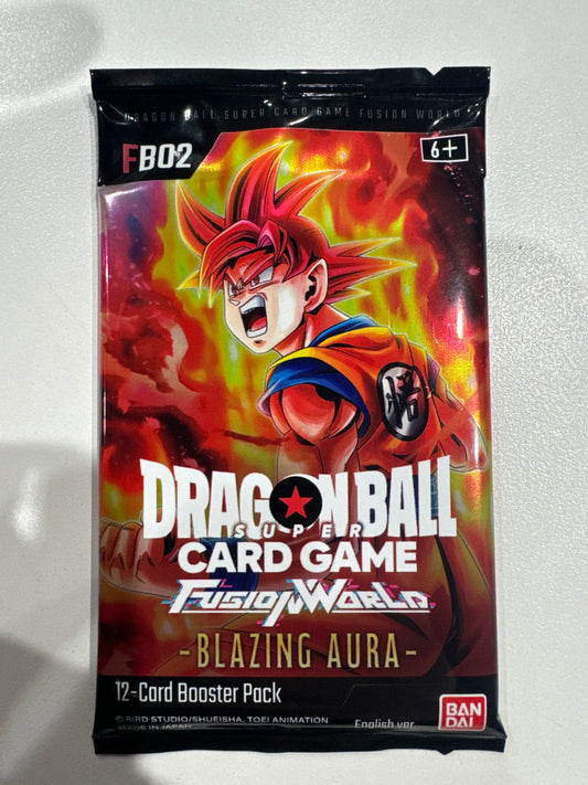 Dragon Ball Super Card Game - Fusion World Blazing Aura Booster Pack (FB02)