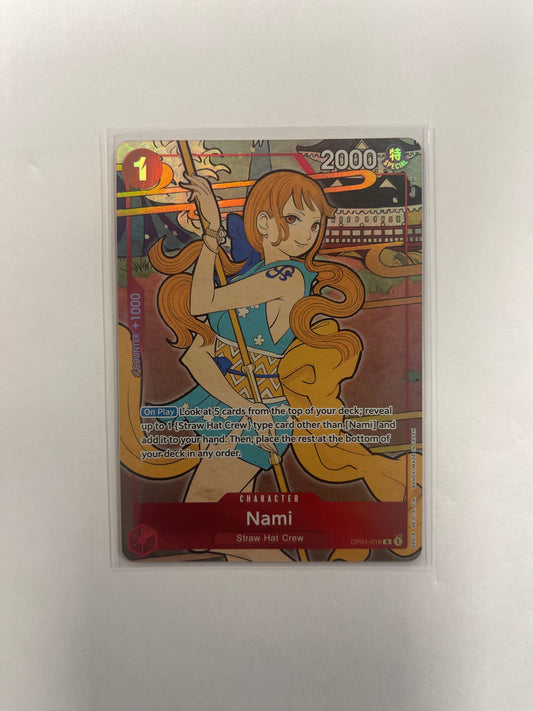 Nami (English Version 1st Anniversary Set) [One Piece Promotion Cards]