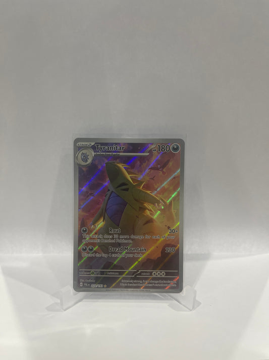 Pokémon TCG Tyranitar Scarlet & Violet - Paldea Evolved 222/193 Holo...