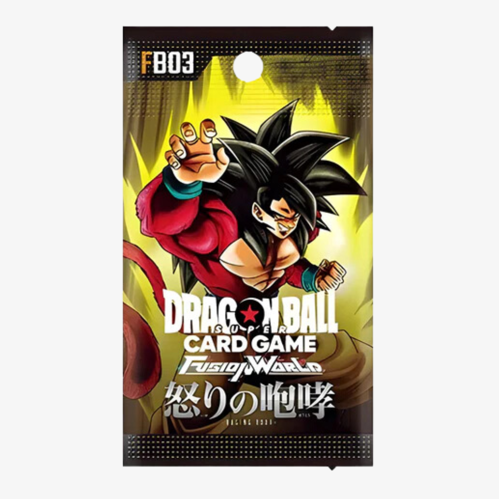 DragonBall Super FB03 Fusion World Raging Roar Japanese Booster Pack