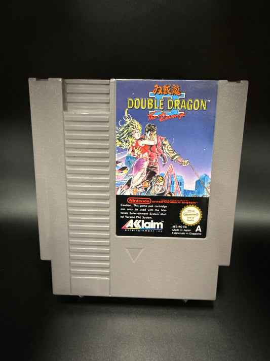 Double Dragon II 2 The Revenge Nintendo NES Game