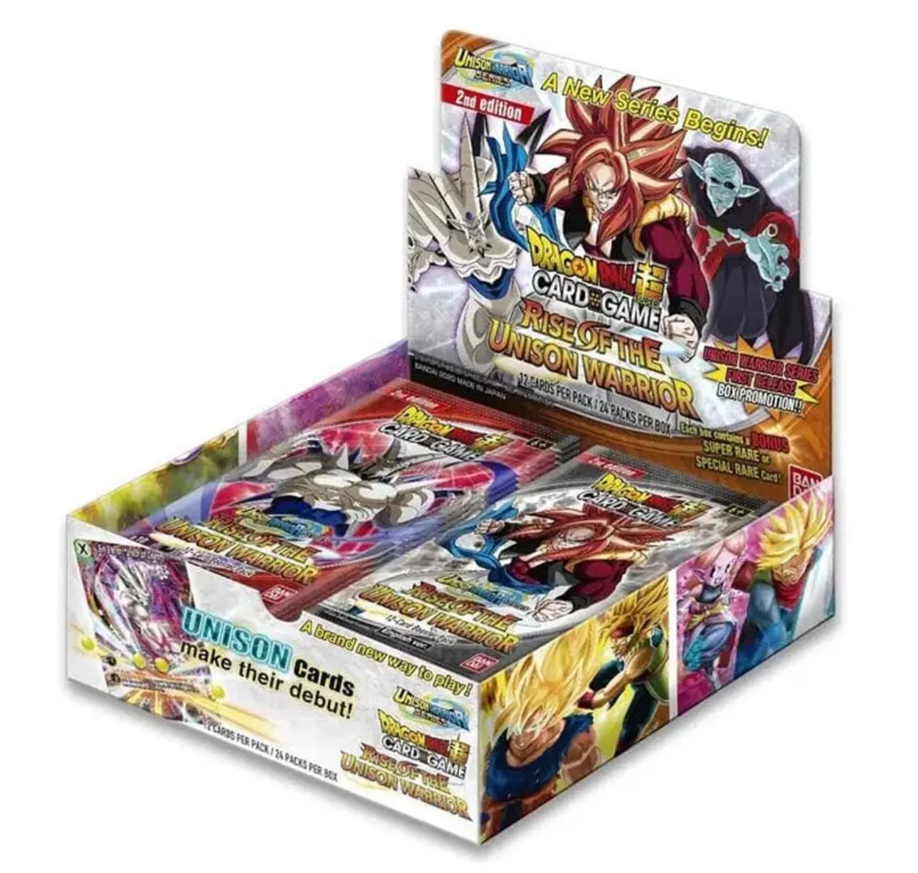 Dragon Ball Super Card Game Rise Of The Unison Warrior Second Edition Booster Box