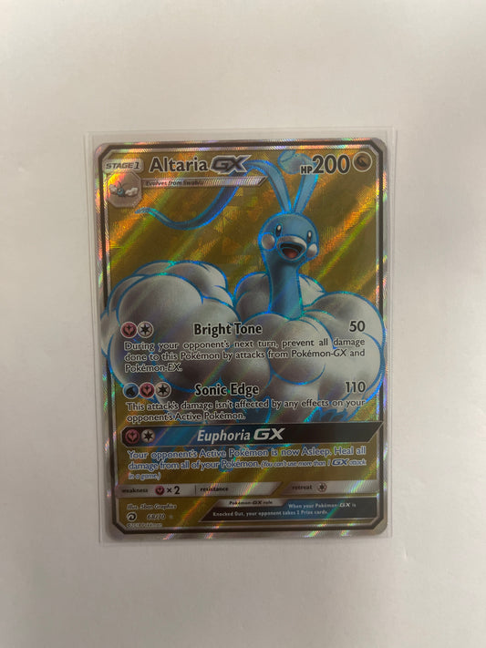 Altaria GX - 68/70 - Full Art -  Dragon Majesty - Pokemon Card