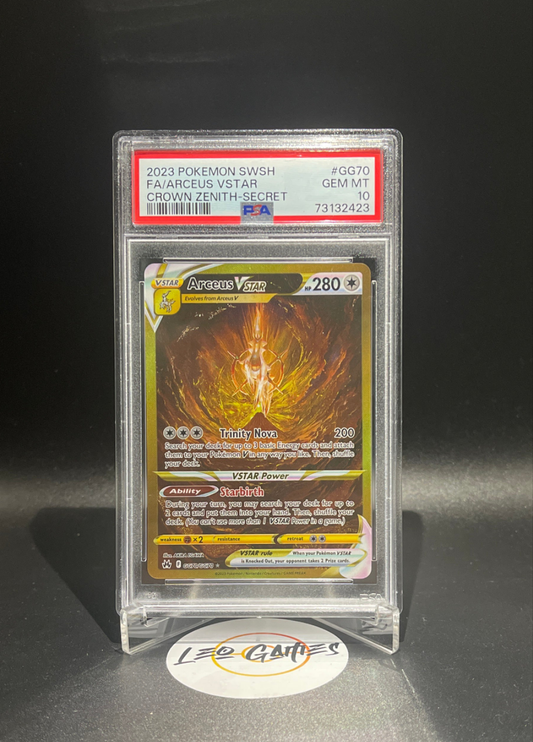 Arceus vstar gg70 crown zenith psa 10