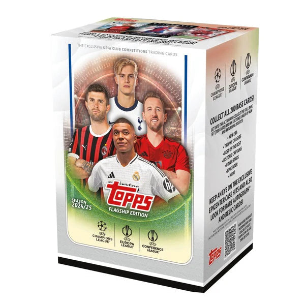 2024-25 TOPPS UEFA CLUB COMPETITIONS SOCCER BLASTER BOX