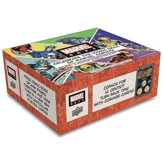 Upper Deck 2020 Marvel Ages Trading Cards Hobby Box