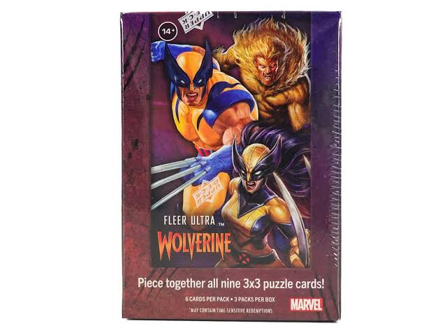 Marvel Fleer Ultra Wolverine Blaster Box (Upper Deck 2024)